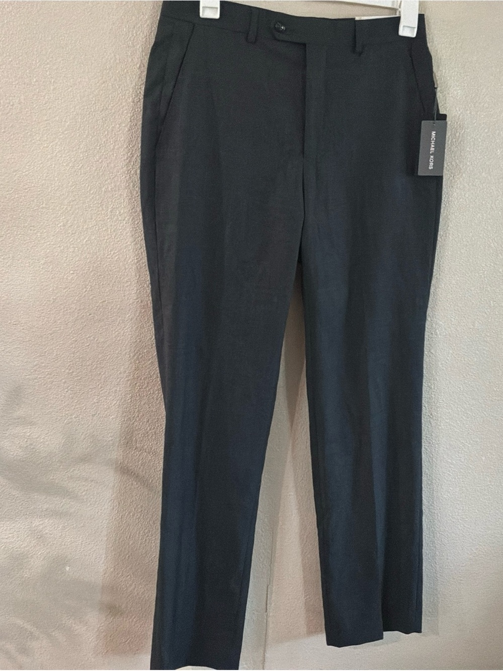 Michael Kors Men's Black Dress Trousers